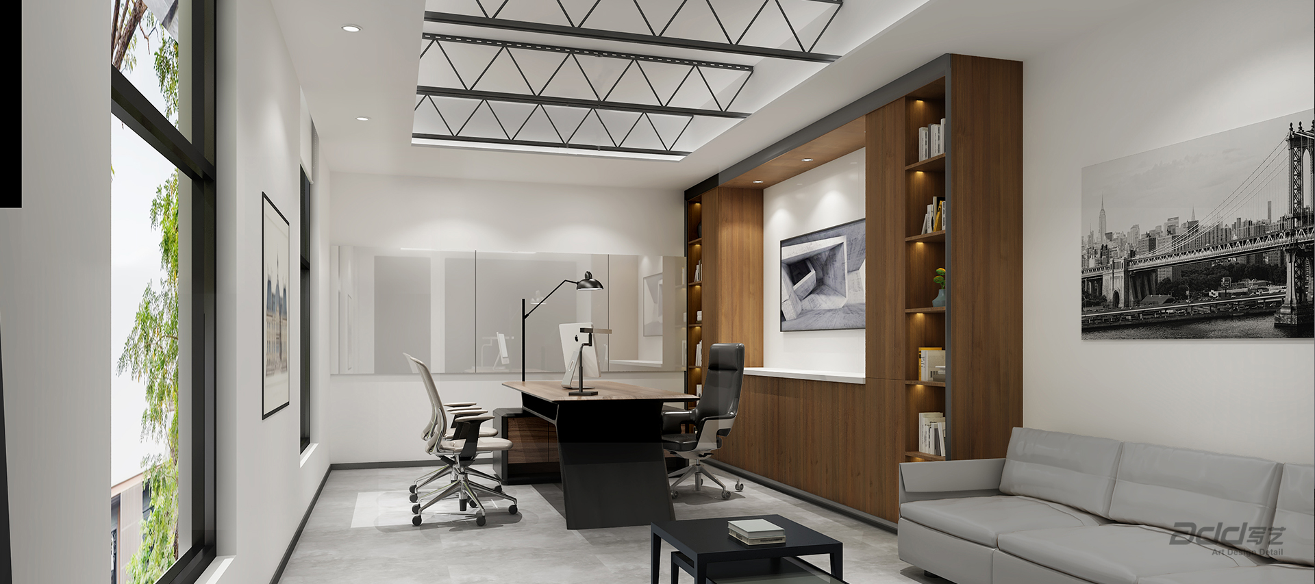 歐本鋼構(gòu)辦公室設計 經(jīng)理辦公室-pc