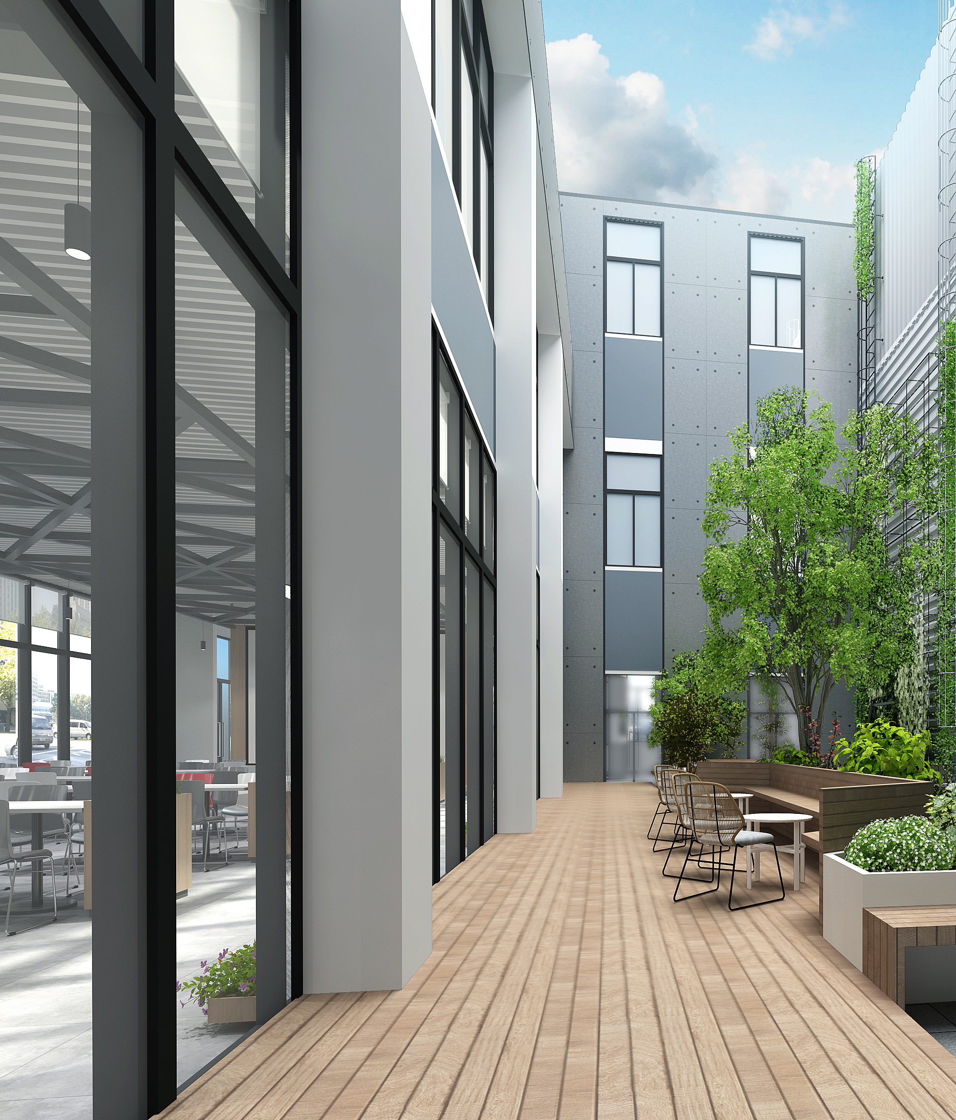 歐本鋼構(gòu)辦公室設計 室外-pc